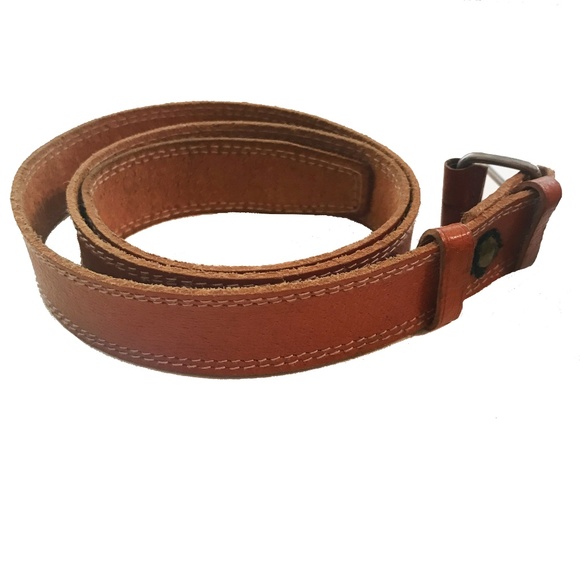 TWO LEATHER BELTS - Picture 2 of 3